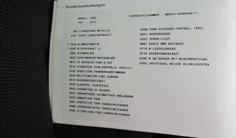 BMW 320i E46 full